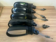 FIAT PUNTO MK 2 PASSENGER SIDE N/S WING MIRROR MANUAL IN MATT BLACK