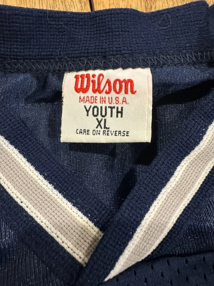 Vintage Wilson Dallas Cowboys #22 Emmitt Smith Youth Size XL / Adult Small - Image 4 of 4