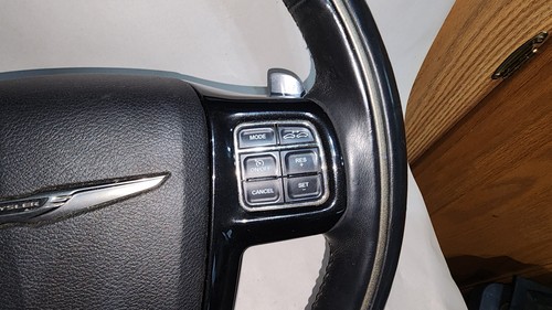 2011-2014 OEM Chrysler 300 John Varvatos Steering Wheel w Paddle Shifters - Picture 6 of 12