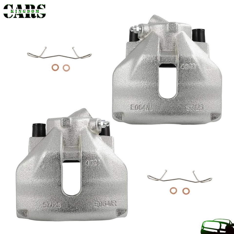Fits 1996-2006 Audi A4 Quattro 98-05 Volkswagen Passat Front Pair Brake Calipers - Image 2 of 4