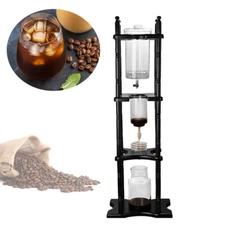 Coffee Maker Cold Brew Machine Glass Slow Drip Technology Ice Drip Coffee Pot 