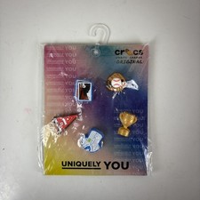 Crocs Jibbitz Shoes Charms Baseball Theme Set of 5 Brand New In Package