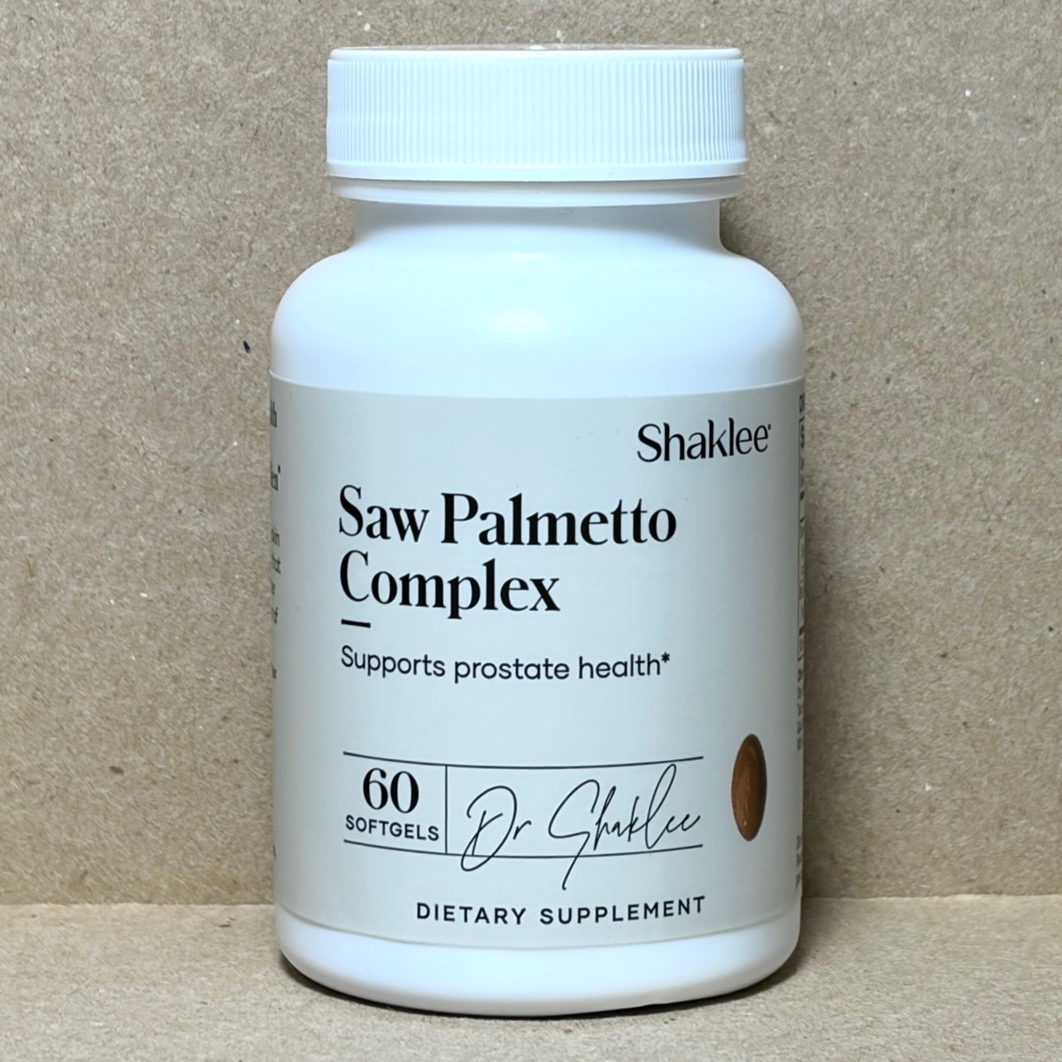 SHAKLEE Saw Palmetto Complex Dietary Supplement 60 Softgels SHAKLEE Saw Palmetto Complex Dietary Supplement 60 Softgels
