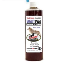 PredatorPee 100% Wolf Urine-Territorial Marking Scent-Creates With Sprayer