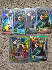 6 Card 2025 Bowman Chrome U Sawyer Robertson Lot /350 + Baylor SPs