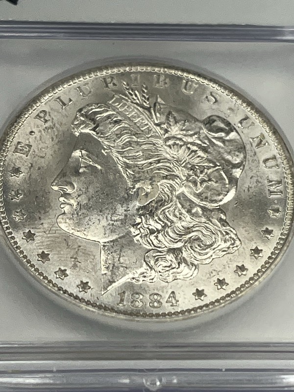 1884-O ICG MS64 Morgan Dollar New Orleans $1 Silver Coin Uncirculated