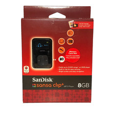 SanDisk Sansa Clip Plus 8GB MP3 Player Record...
