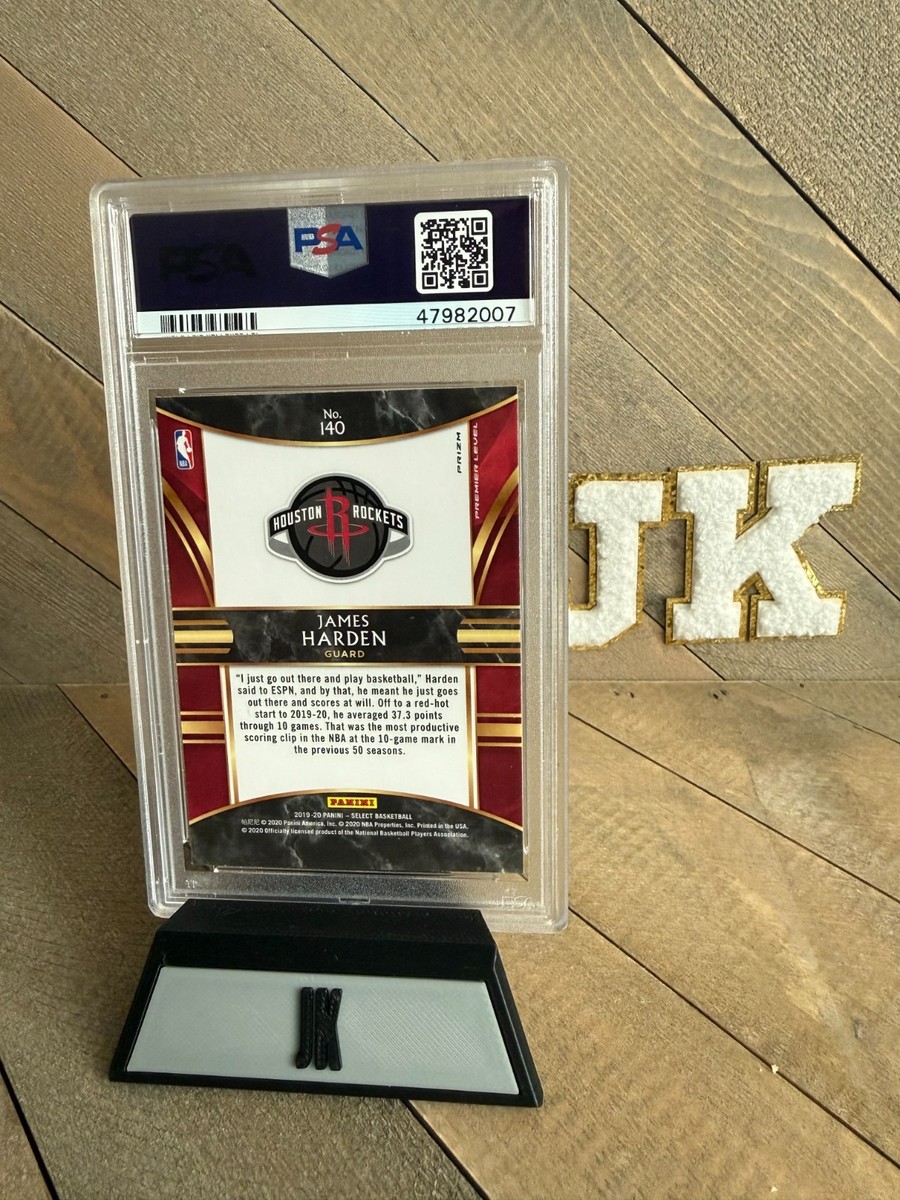 2019 Panini Select - Premier Level James Harden #140 Tri-Color