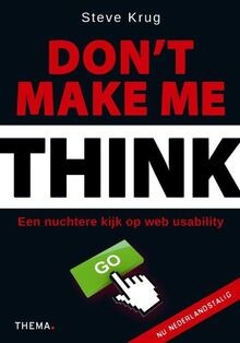 Dont make me think!: een nuchtere kijk op webusabi... | Buch | Zustand sehr gut