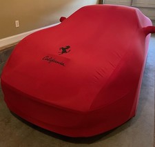New Genuine Factory Ferrari California F149 Red Satin Indoor Car Cover Oem Wbag New Genuine Factory Ferrari California F149 Red Satin Indoor Car Cover Oem Wbag