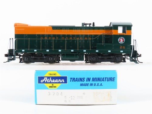 Locomotora diésel Athearn 3704 GN Great Northern S-12 escala HO #25 | Zustand: Used