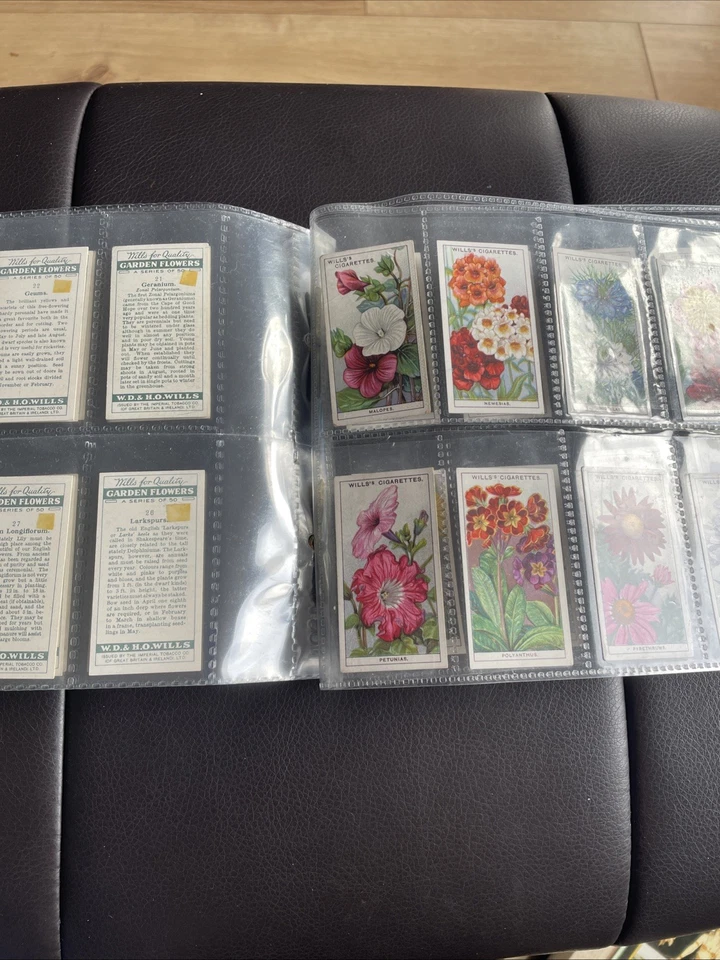 Garden Flowers a full set of 50 original Wills cigarette cards issued 1933 - Image 3 of 4