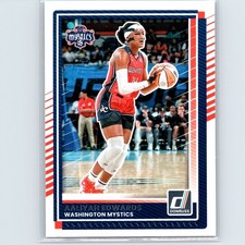 2025 Donruss WNBA Aaliyah Edwards #16 Washington Mystics