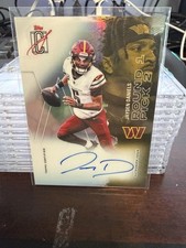 2025 Jayden Daniels Topps Signature Class Refractor On Card Auto Commanders QB