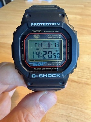 Casio G Shock DW-5000SL ''Spike Lee'' Jubiläumsmodell, selten, hervorragend