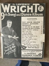 The Lawrance Wright 9th song and dance album