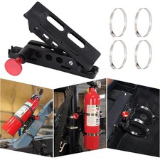 Vehicle Quick Release Roll Bar Fire Extinguisher Mount Holder For Jeep Wrangler