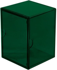 Eclipse Forest Green Game Box Set of 2 for Pokemon, MTG, Baseball, Basketball, F