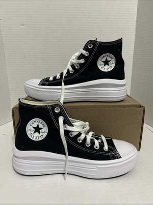 Converse 568497C Women's High Top Chuck Taylor All Star Platform Sneakers 9.5W