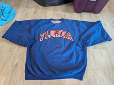 Vintage S B Florida Gators Embroidered Heavyweight Sweater Sweatshirt Mens Large