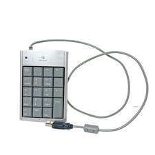 Targus Model PAUK10U Item Number 20 10-Key Numeric Keypad USB Wired Gray 000 BS