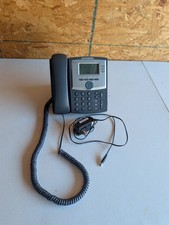 Cisco SPA303 IP Phone 3-Line, Office Telephone Pair, Complete - Tested Working