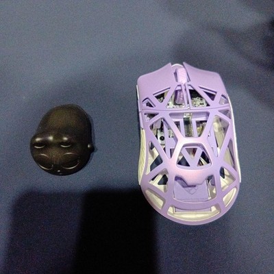 WLmouse Beast X PRO Wireless Symmetric Gaming Mouse Purple Magnesium Shell