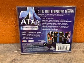 Atari Anniversary Edition (Sega Dreamcast, 2001) Clean disk missing booklet
