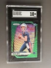 2024 Panini Prizm Drake Maye #329 Green Wave Prizm Rookie SGC 10 Patriots NFL