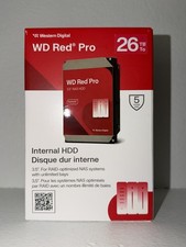 Western Digital Red Pro 26TB Internal Hard Drive HDD WD260KFGX-SPCNGN0 - SEALED!