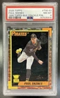 2025 Topps Paul Skenes 1990 35th Anniversary Black Crackle Foil #/10 PSA 8