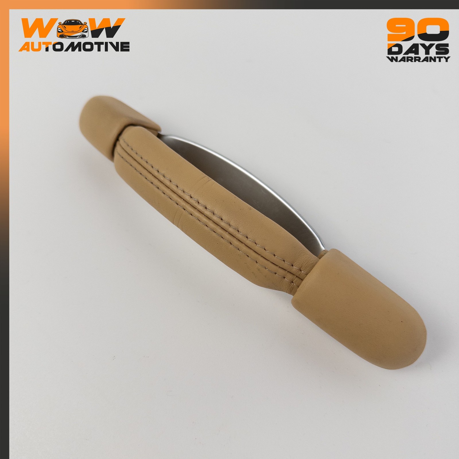 06-13 BENTLEY CONTINENTAL FLYING SPUR INTERIOR ROOF GRAB HANDLE BEIGE SET OEM