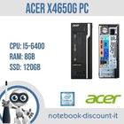 Computer Acer Veriton X4650g Cpu i5-6400 Ram 8gb DDR4 SSD 120gb PC win10 Pro
