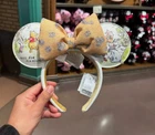 Authentic Shanghai Disney 2025 Winnie the pooh Minnie Ear headband Disneyland