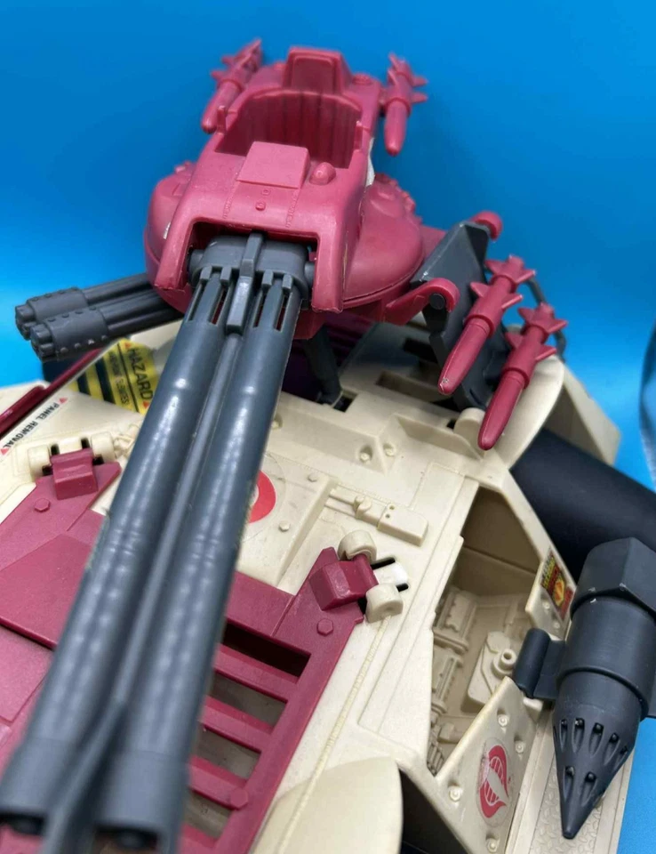 GI Joe Cobra Rage 1990 - vehículo GI Joe de colección - 100 % completo Foto 3 de 4