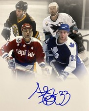 Al IAFRATE Signed 8x10 Photo! Toronto MAPLE LEAFS, Bruins, Sharks,Capitals W/COA