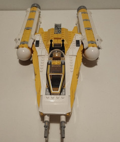 LEGO Star Wars Anakin's Y-Wing Starfighter (8037) 98% Complete 2009 Clone Wars