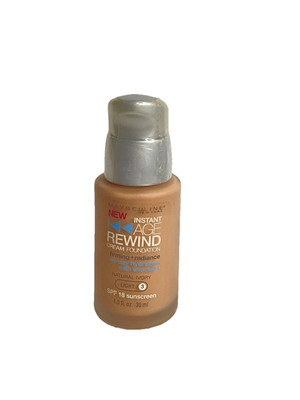 MAYBELLINE Instant Age Rewind FOUNDATION ~ NATURAL IVORY ~ NEW SEALED
