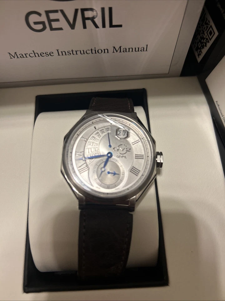 GEVRIL Mens Watch Brand New With Box And Papers GV2 Marchese - Image 2 of 2