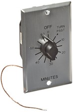 TORK C460M 60-Minute in-Wall Twist Timer, Metal Plate