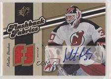 2006-07 SPx Auto Flashback Fabrics Martin Brodeur #131 Auto HOF 0c3