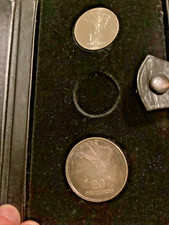 Brazil 20 & 1 Cruzeiros, 1972, 150th Anniversary of Independence Silver