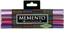 Tsukineko Memento Marker 4-Color Set Juicy Purples PM-100-003