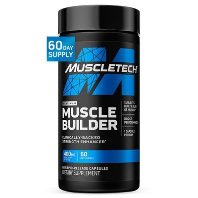 Muscletech Nitric Oxide Supplements for Men & Women, Muscle Builder (60 Capsu...