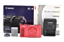 Canon PowerShot SX620 Red With Box And Manual H317