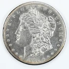 1890-CC Morgan Dollar UNC details Silver $1 Carson City Mint