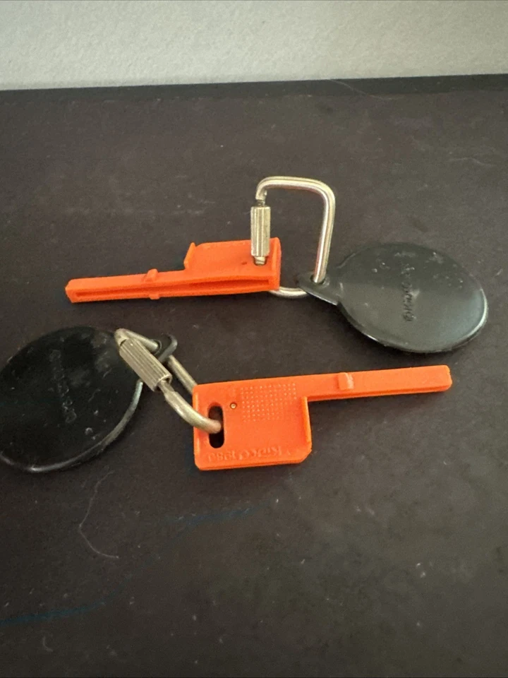 Chave de lançamento de carro Turbo ZX Datsun 240 Kidco 1980 vintage conjunto de 2 - Imagem 3 de 3