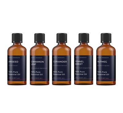 Mystic Moments Fisherman's Köder Ätherisches Öl Geschenk Startpackung 5 X 100ml