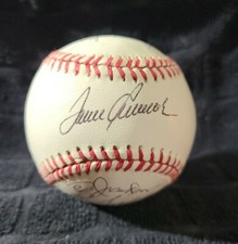Tom Seaver Signed Miracle Mets Ball 10 Signatures Total Non-official Ball Black
