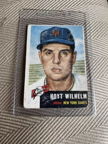 1953 Topps - #151 Hoyt Wilhelm New York Giants